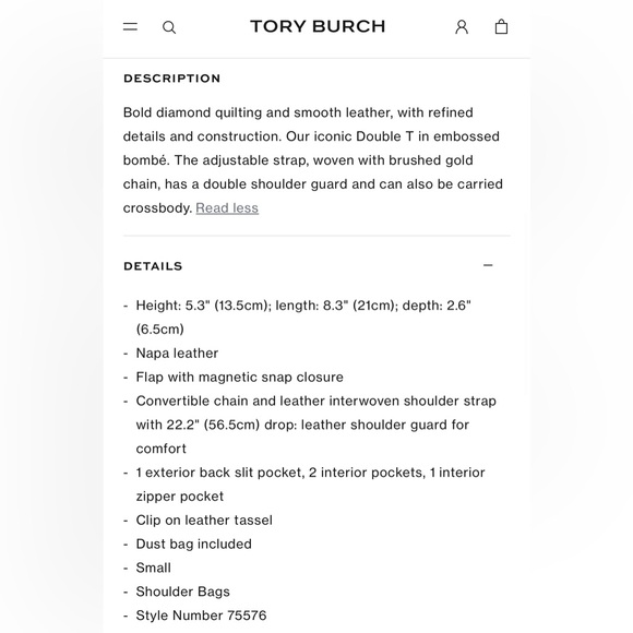 Tory Burch Small Fleming in Desert Dune Tan - Picture 11 of 11